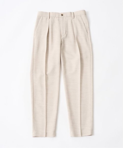 【Reflax/リフラックス】スラブ1タック イージーパンツ  正規品・日本国内発送・安心保証付きの商品写真