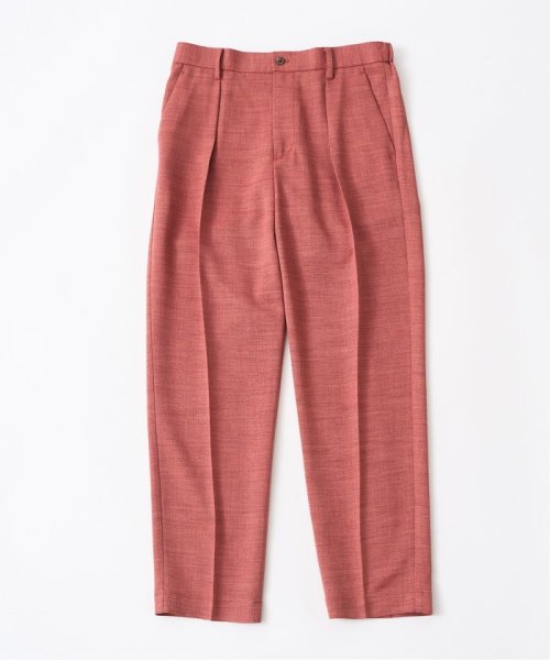 【Reflax/リフラックス】スラブ1タック イージーパンツ  正規品・日本国内発送・安心保証付きの商品写真