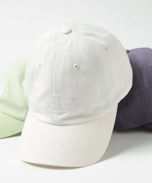 THE NORTH FACE(ザノースフェイス)/【THE NORTH FACE/ザ・ノースフェイス】NORM HAT ノームハット ロゴ キャップ NF0A3SH3/オフホワイト