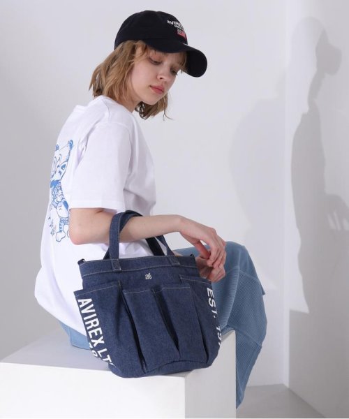 AVIREX(AVIREX)/《直営店限定》GARDENING TOTE BAG/ ガーデニング トートバッグ/ユーズド2