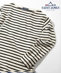 SAINT JAMES(セントジェームス)/【SAINT JAMES / セントジェームス】GUILDO ギルド 2501 ECRU/MARINE T2/ブラック 