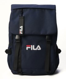 FILA（Bag）(フィラ（バッグ）)/FILA No ShakeII ロゴ刺繍リュック/ネイビー