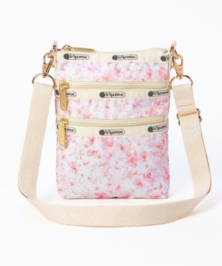 LeSportsac/3 ZIP CROSSBODYサクラブルーム/505874571