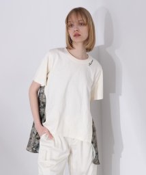 AVIREX(AVIREX)/《直営店限定》SATIN CAMO PRINT TUNIC/サテンカモプリントチュニック/アイボリー2