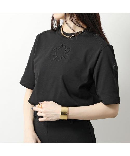 セール】MONCLER Matt Black Tシャツ 8C00002 89A17 半袖 カットソー