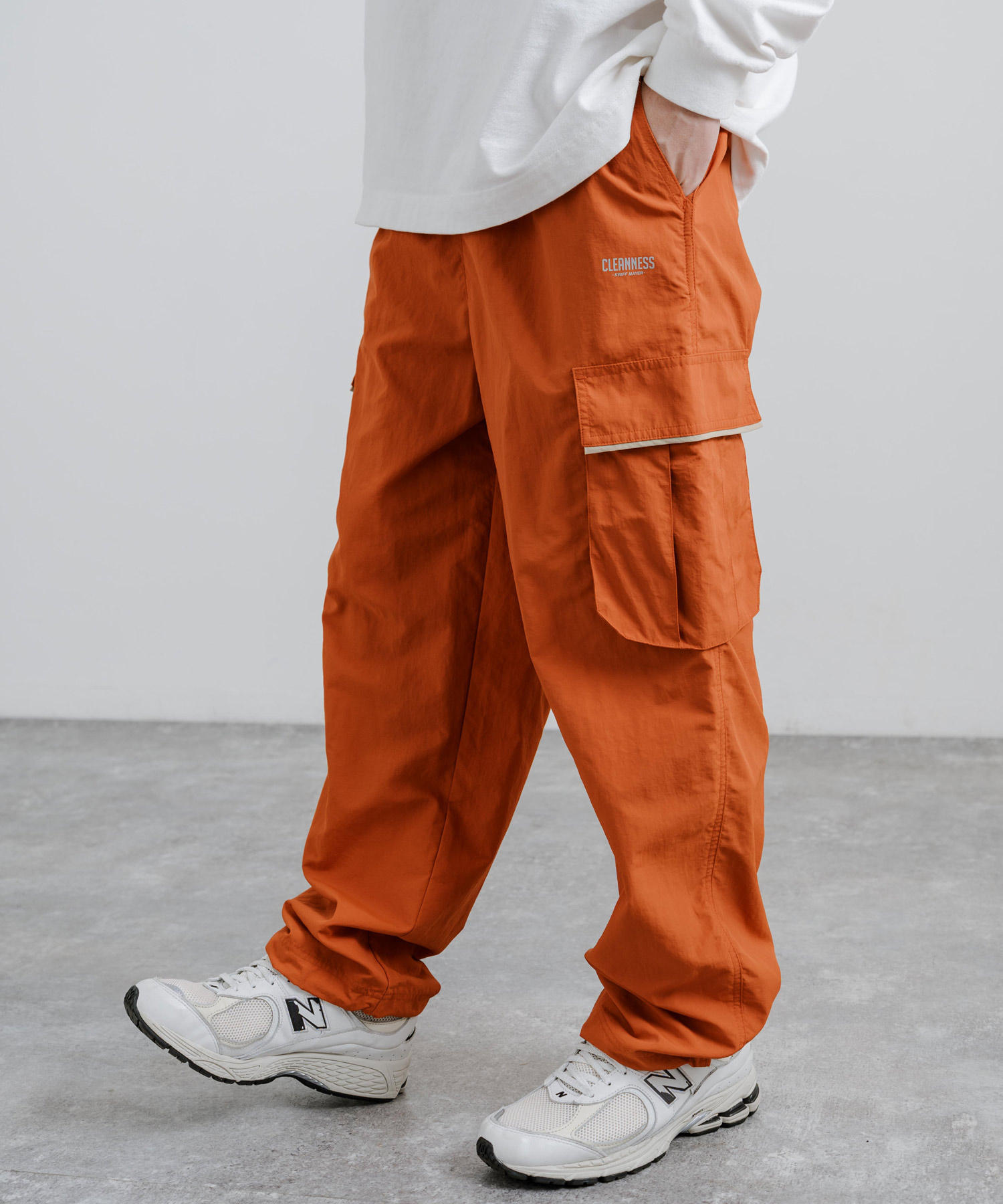 Supreme Supreme シュプリーム カーゴパンツ S オレンジ オレンジ ロゴ