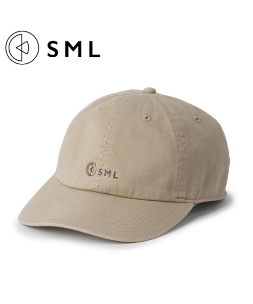 SML(エスエムエル)/SML キャップ 帽子 メンズ レディース ブランド 浅め エスエムエル 876000/ベージュ