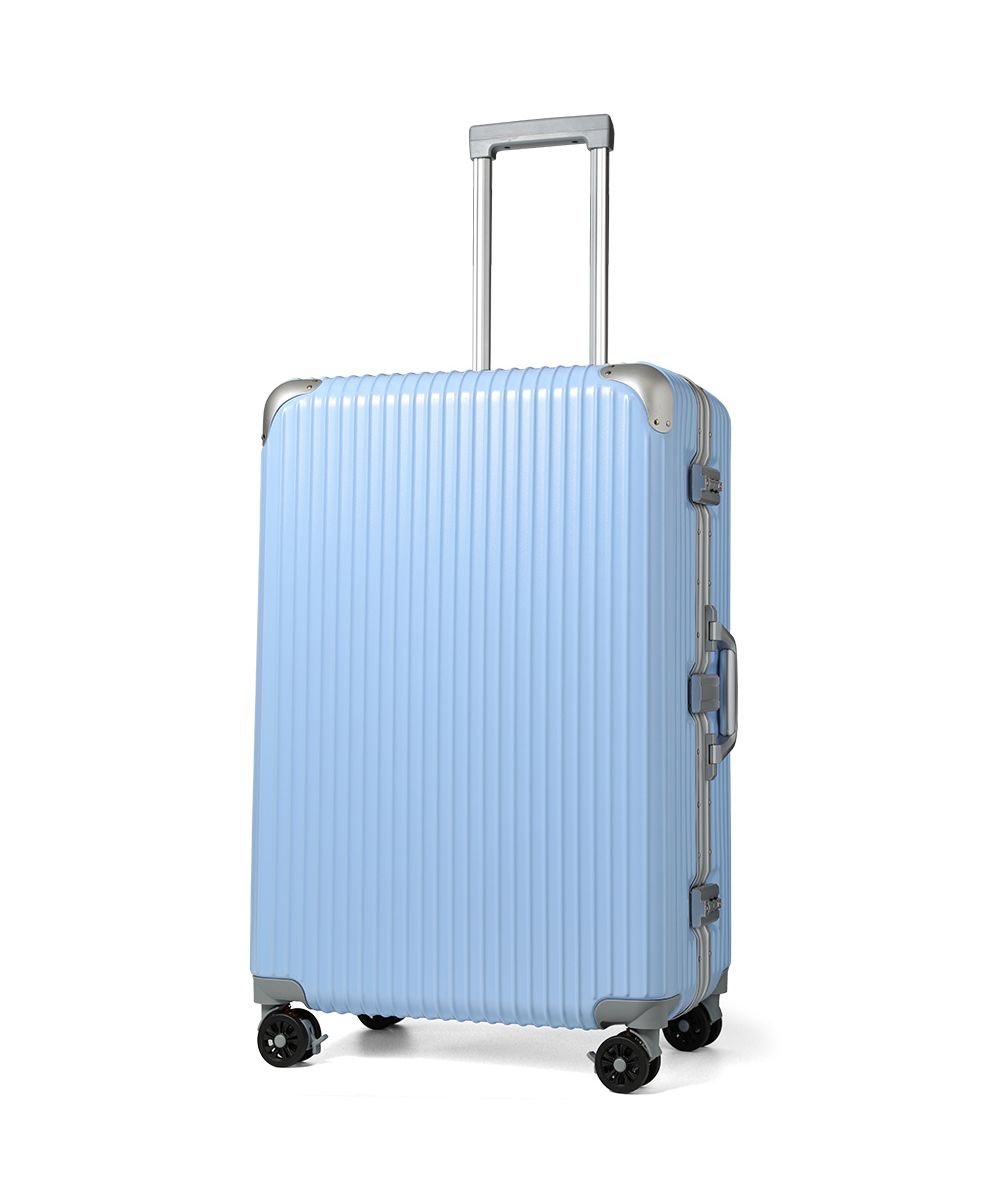 RIMOWA けちっ シルバー 青ロゴ 2輪 スーツケース 鍵有り RIMOWA けちっ シルバー 青ロゴ 2輪 スーツケース 鍵有り