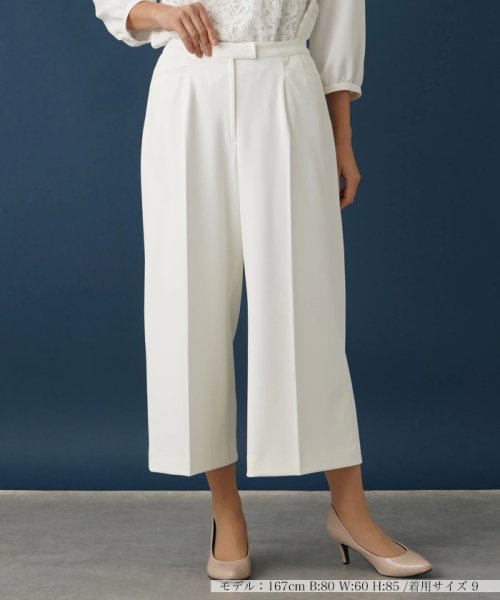ワイドクロップドパンツ B80