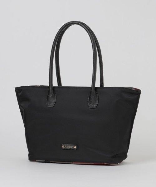 パーシャルクレストブリッジチェックナイロントート 