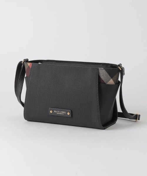 パーシャルクレストブリッジチェックPVCミニショルダー 