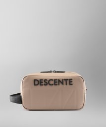 DESCENTE GOLF(デサントゴルフ)/WIMPLEデザイン ポーチ/ブラウン