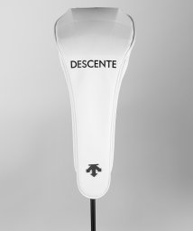 DESCENTE GOLF(デサントゴルフ)/WIMPLEデザイン ドライバー用ヘッドカバー/ホワイト