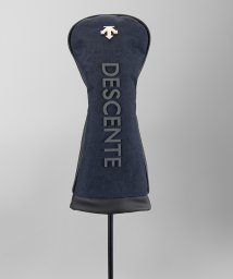 DESCENTE GOLF(デサントゴルフ)/ALUMINUM FABRIC FW用ヘッドカバー（フェアウェイウッド用）/ネイビー