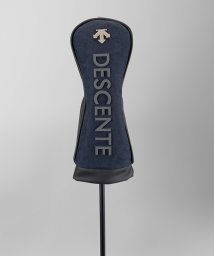 DESCENTE GOLF(デサントゴルフ)/ALUMINUM FABRIC UT用ヘッドカバー（ユーティリティー用）/ネイビー