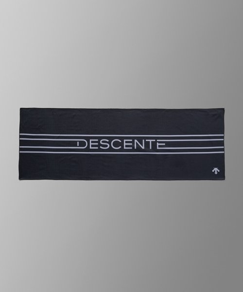 DESCENTE GOLF(デサントゴルフ)/タオル型ネッククーラー/ブラック