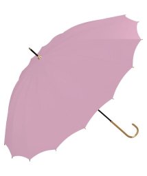 Wpc．(Wpc．)/【Wpc.公式】雨傘 16本骨ソリッド 親骨55cm 大きい 晴雨兼用 傘 レディース 長傘 おしゃれ 可愛い 女性 通勤 通学/ピンク