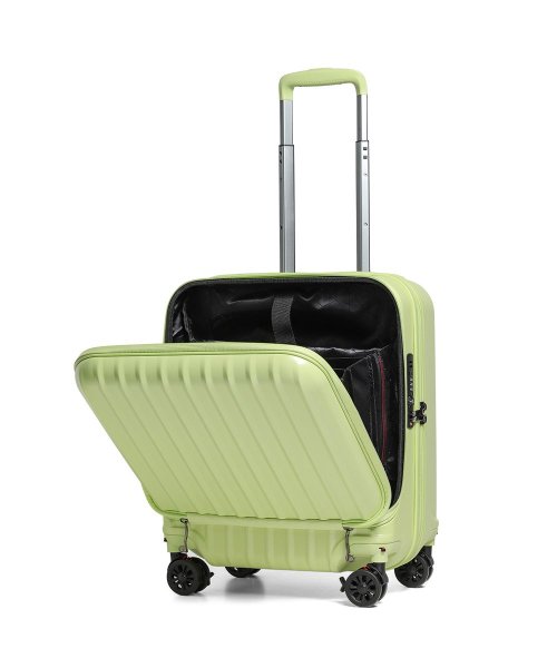Proevo スーツケース キャリーケース キャリーバッグ フロントオープン ストッパー 機内持ち込み s－max ダイヤル TSA 小型 旅行 出張 パソコン 