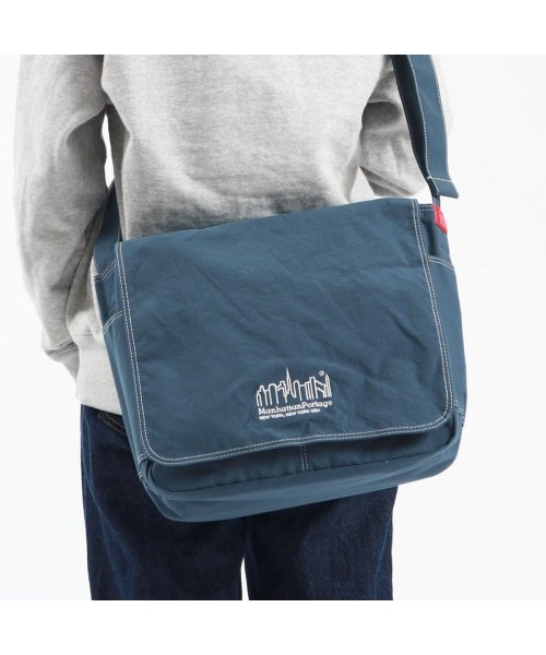 Manhattan Portage(マンハッタンポーテージ)/マンハッタンポーテージ Manhattan Portage Artisan Messenger Bag Crossover MP2605CROSSOVER/ブルー