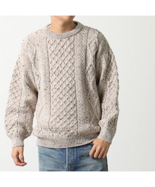 セール】Aran Crafts アランセーター Crew Neck Sweater C1347 ニット