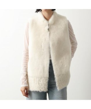 KARL DONOGHUE/KARL DONOGHUE ベスト FEATHER SHEARLING MIDI CMCMGW3/505891115