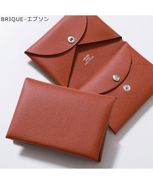 HERMES(エルメス)/【カラー限定特価】HERMES コインケース CALVI DUO/ブラウン