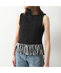 GHOSPELL/【訳あり－XSのみ】GHOSPELL ニット Kendra Fringe Hem Top/505891168