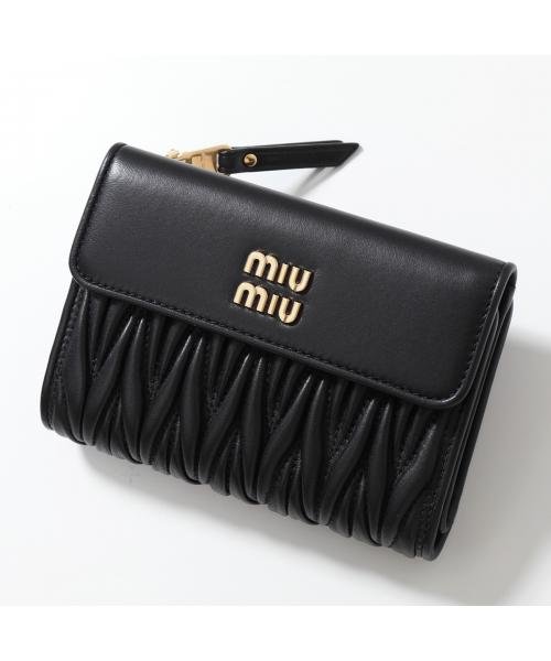 MIUMIU(ミュウミュウ)/MIUMIU 二つ折り財布 MATELASSE マテラッセ 5ML225 2FPP/その他