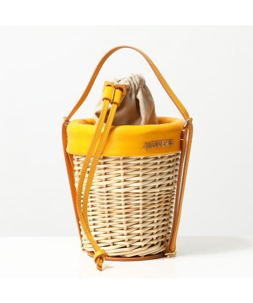 JACQUEMUS かごバッグ Le panier Seau 231BA078 3111 JACQUEMUS かごバッグ Le panier Seau 231BA078