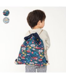 Kids Foret/【子供服】 Kids Foret (キッズフォーレ) 働く車・恐竜総柄ナップサック・リュック  B13606/505891516