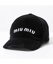 MIUMIU/MIUMIU ベースボールキャップ 5HC179 068 ベロア/505891554