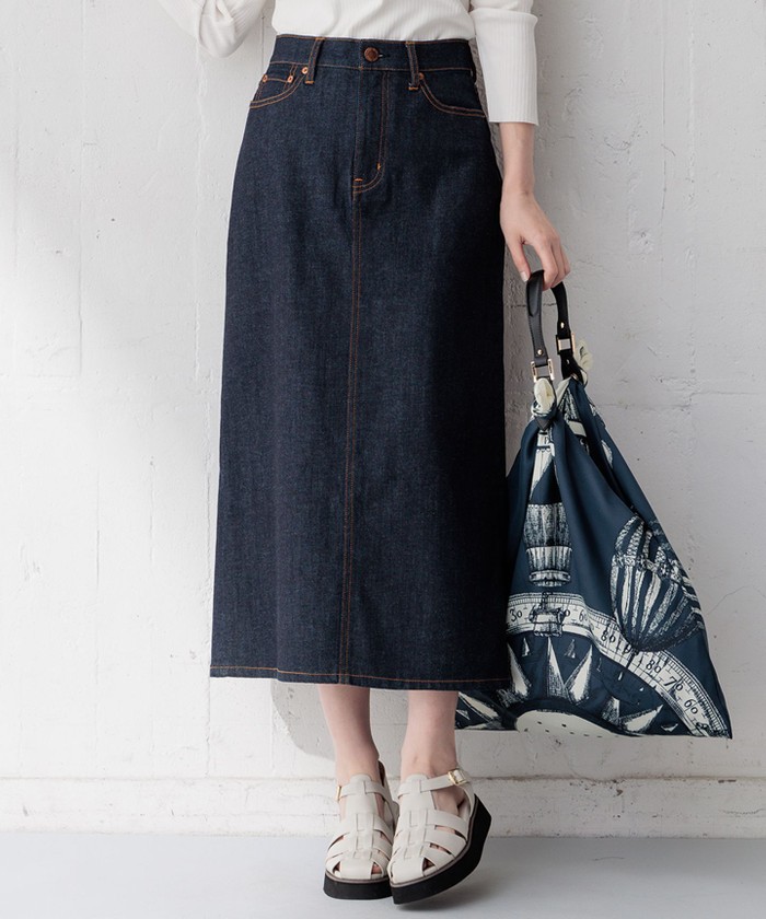 Oggi4月号掲載/洗える】23区DENIM ストレッチ デニムスカート