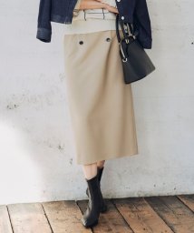 JIYU-KU /【洗える】オックスストレッチストレート スカート/505891711