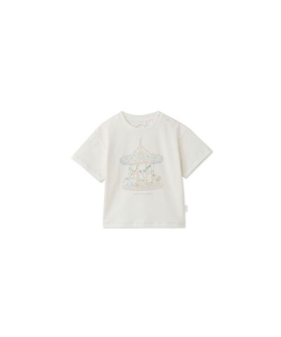 【BABY】メリーゴーランドワンポイントTシャツ