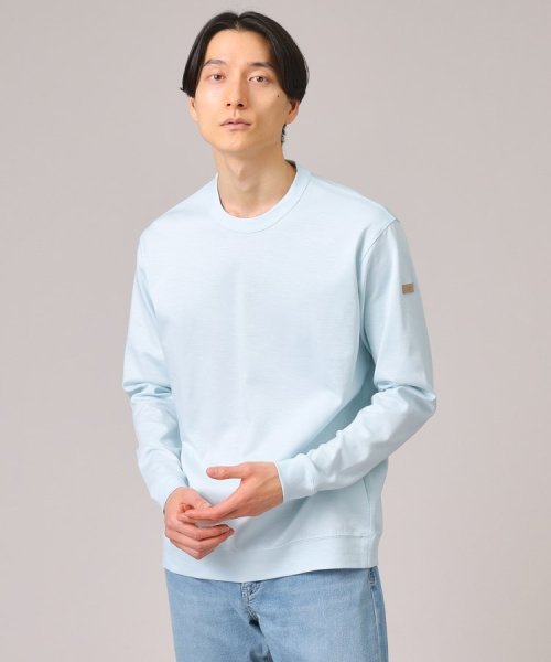 TAKEO KIKUCHI(タケオキクチ)/【Sサイズ～】フェードカラー スラブ カットソー/ブルー（091）