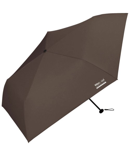 Wpc．(Wpc．)/【Wpc.公式】日傘 IZA（イーザ）LIGHT＆SLIM 55cm 軽量 遮光 遮熱 UVカット100％ 晴雨兼用 メンズ 大きめ 晴雨兼用日傘 メンズ日傘 /ブラウン