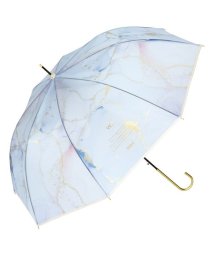 Wpc．(Wpc．)/【Wpc.公式】［ビニール傘］インクアートアンブレラ 61cm ジャンプ傘 大きい 傘 レディース 長傘 雨傘/スカイブルー