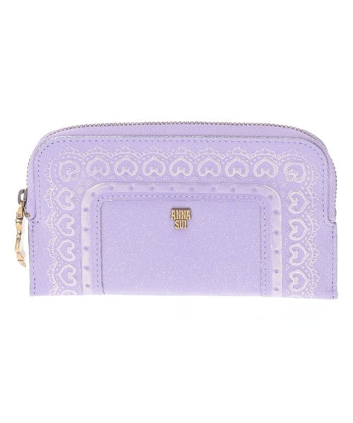 ANNA SUI BAG(アナスイ（バッグ）)/フレームアーツ マルチケース/ラベンダー