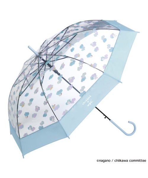 【Wpc.公式】［ビニール傘］ちいかわ 花かんむり 親骨60cm 大きい ジャンプ傘 傘 レディース 雨傘 長傘 おしゃれ 可愛い 女性 通勤 通学 人気・おすすめ｜使いやすい・旅行におすすめ 品質保証 全国発送 日本国内発送・最短翌日お届け