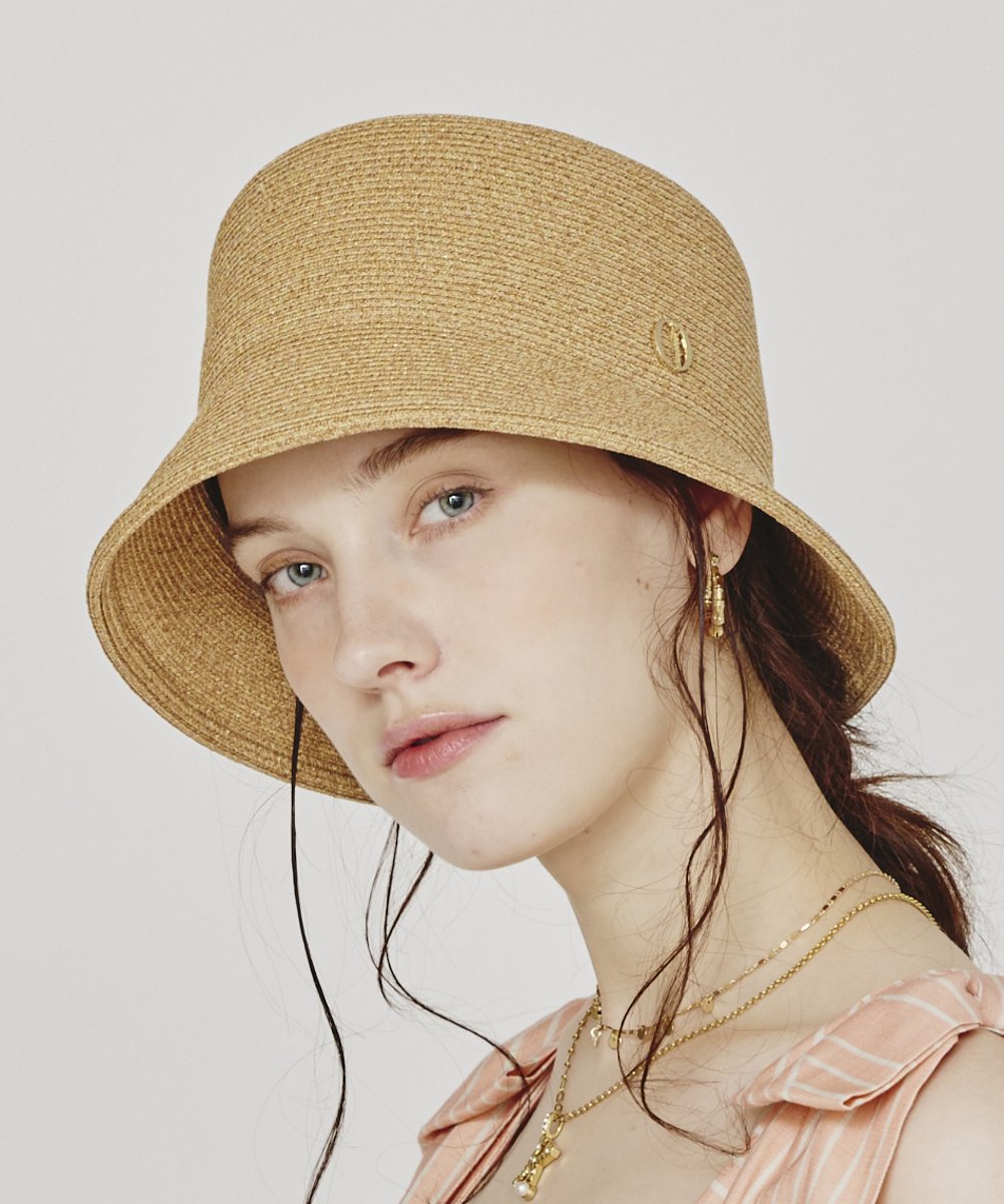 Chapeau d' O Lame Silk Braid Bucket