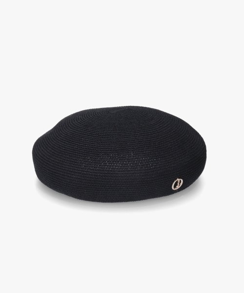 Chapeaud'O(Chapeaud’O)/Chapeau d' O Silk Braid Beret/ブラック