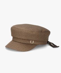 Chapeaud'O(Chapeaud’O)/Chapeau d' O Back Ribbon Marine Cas/ブラウン