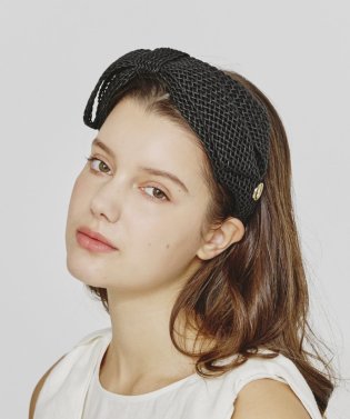 Chapeaud'O/Chapeau d' O Mesh Ribbon Headband/505876224