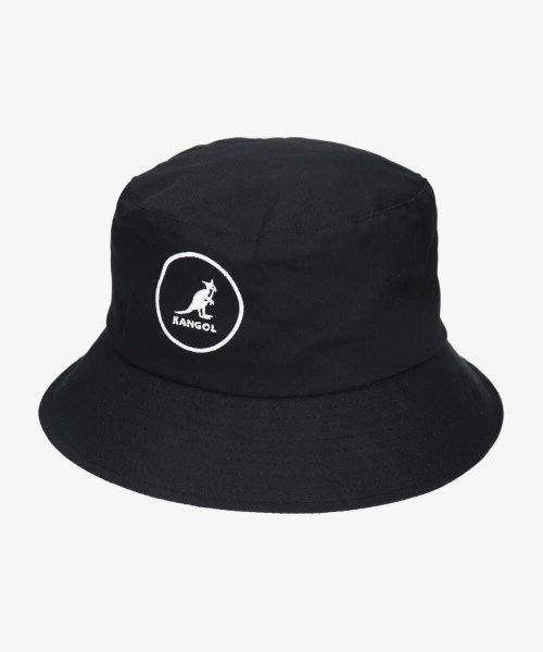 KANGOL(KANGOL)/KANGOL COTTON BUCKET/ブラック