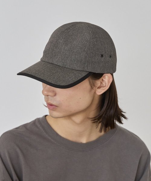 OVERRIDE(OVERRIDE)/OVERRIDE PAPER CLOTH 6P CAP/グレー