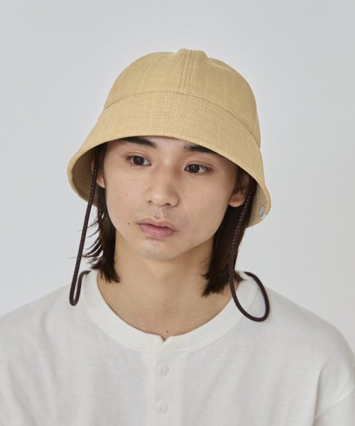 OVERRIDE(OVERRIDE)/OVERRIDE REP NECK CORD GOB HAT/ベージュ