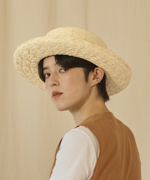 arth(arth)/arth Panama Porkepie Hat/ナチュラル