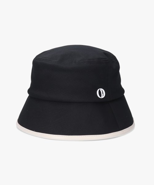 Chapeaud'O(Chapeaud’O)/Chapeau d' O Canvas Down Bucket/ブラック