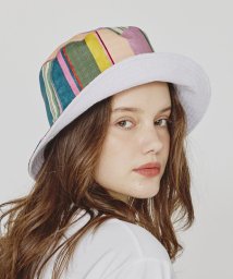 Chapeaud'O(Chapeaud’O)/Chapeau d' O Liberty Multi Stripe Hat/ライトパープル