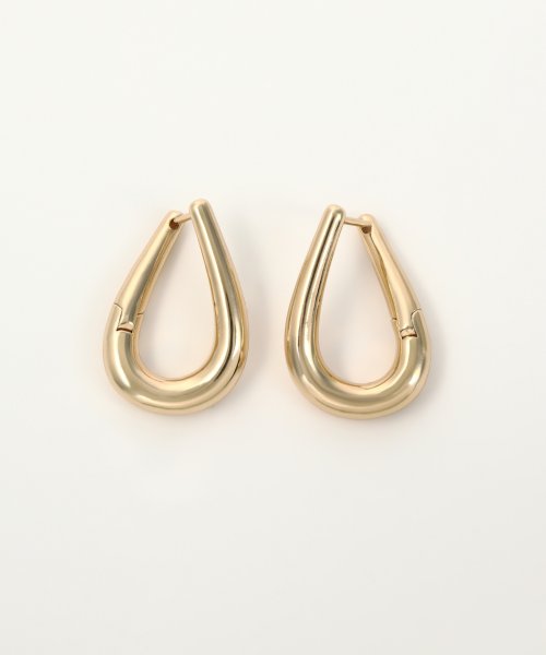 nothing and others(ナッシングアンドアザース)/Twist drop line Pierce/Gold